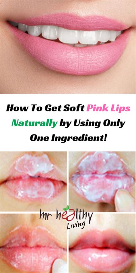 Use only one ingredient to make the lips look Naturally Pink! | Pink lip balm, Natural pink lips ...