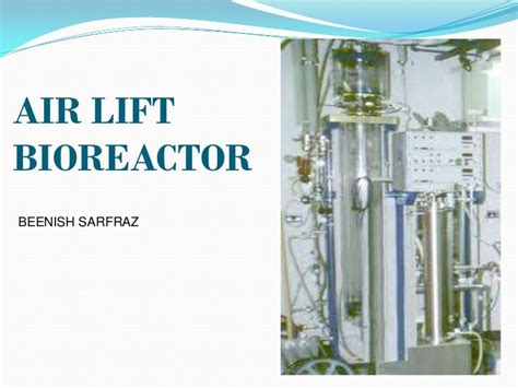 Airlift bioreactor ppt