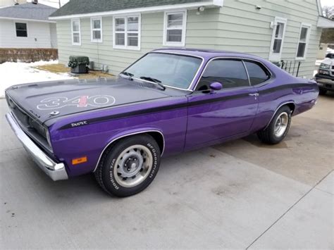 1971 Plymouth Duster 340 Wedge 4 Speed Manual Transmission - Classic Plymouth Duster 1971 for sale