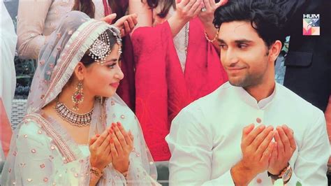 Fans are just loving Sajal Ali and Ahad Raza Mir WEDDING Scene in “Yeh Dil Mera” | Sajal ali ...