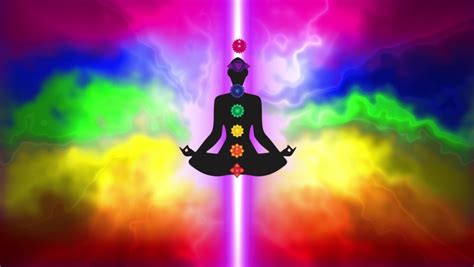 meditation opens all chakras balances energy Stock Footage Video (100% Royalty-free) 1065216730 ...