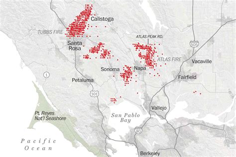 Santa Rosa Fire Map Today - Drucie Kimberley