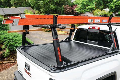 Yakima OverHaul HD Adjustable Truck Bed Ladder Rack - Aluminum - 500 lbs - 60" Crossbars Yakima ...