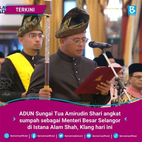 Biodata Menteri Besar Selangor, Datuk Seri Amirudin Shari