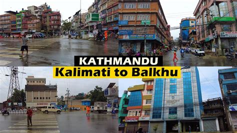 [4K🇳🇵] Kathmandu City Walk Morning - Kalimati to Balkhu - Virtual ...