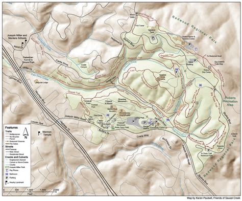 Joaquin Miller Trail Map - Map San Luis Obispo