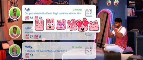 The Sims 4: How to use the Social Bunny app