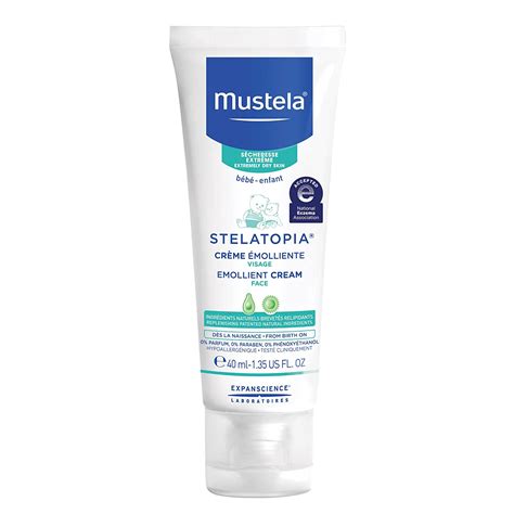 Amazon.com: Mustela Stelatopia Eczema-Prone Skin Emollient Baby Face ...