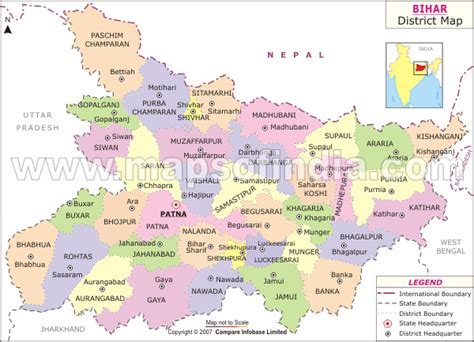 Patna Map - India