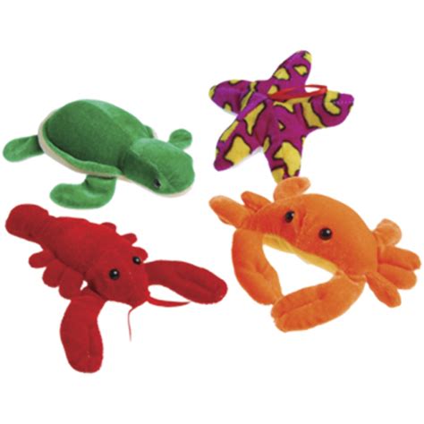 Wholesale 8" Stuffed Sea Creature Plush Toy - Assorted Styles (SKU ...