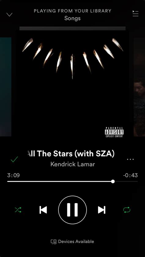 All the stars by Kendrick Lamar ft SZA from the Black Panther sound track | Sza songs, Rnb music ...