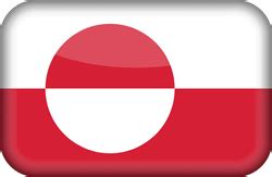 Greenland flag emoji - Country flags