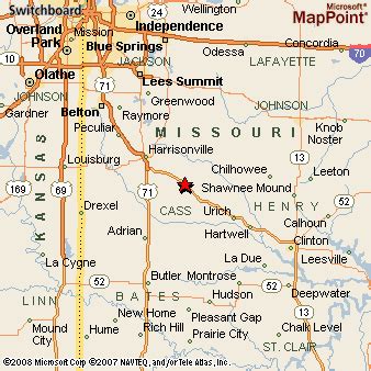 Garden City, Missouri Area Map & More