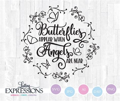 Butterfly Quote SVG para Cricut Silhouette Craft Design - Etsy España