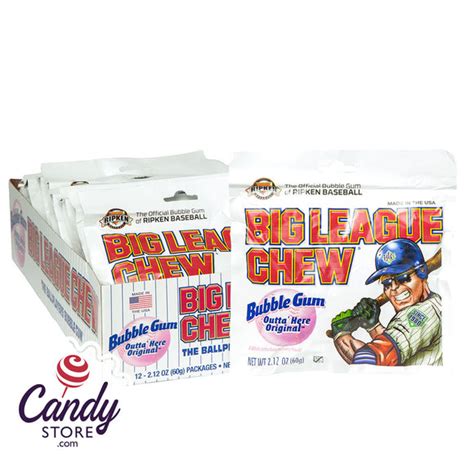 Big League Chew All Flavors- 12ct | CandyStore.com