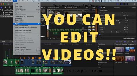 Easy HOW TO EDIT videos for YouTube - YouTube