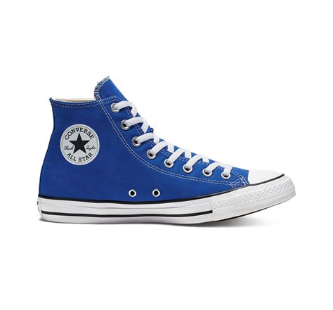 Converse Chuck Taylor All Star Seasonal Color High Top in Blue for Men - Lyst