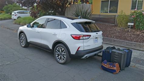 Ford Escape Luggage Test | How much cargo space? | Autoblog