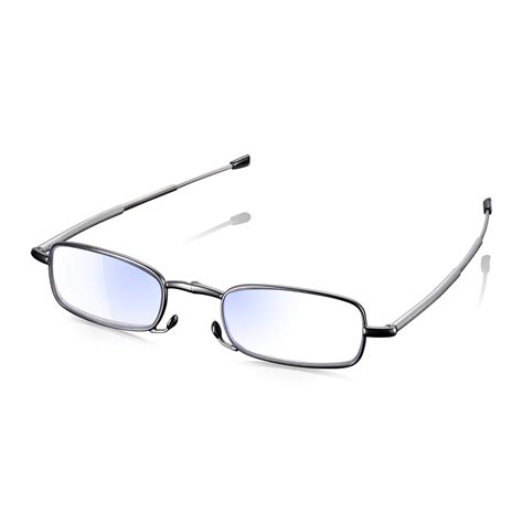 Read Optics Compact Folding Telescopic Reading Glasses - Blue Light ...