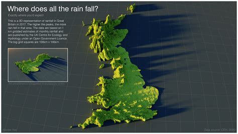 Rain Shadow Map World