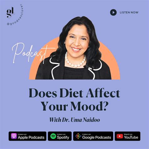 Does Diet Affect Your Mood? | Dr. Uma Naidoo | Goodness Lover