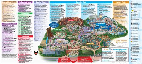 Disneyland California Printable Map