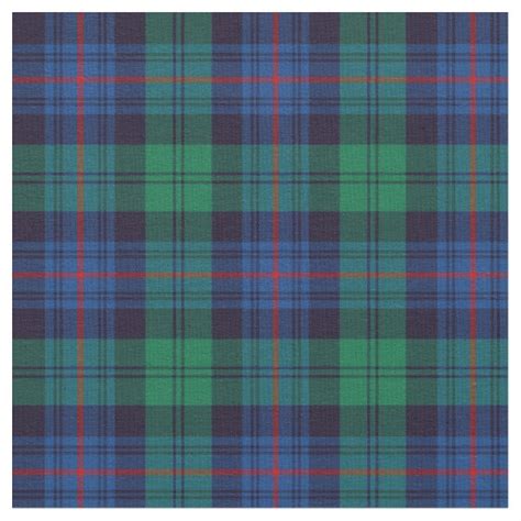 Clan Armstrong Tartan Fabric | Zazzle