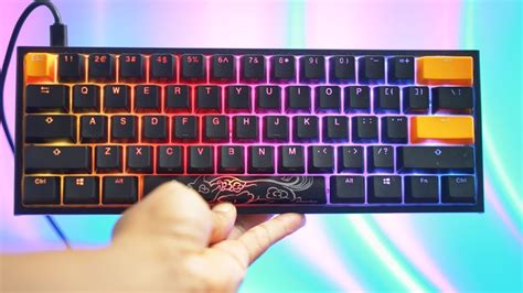 JE TESTE LE DUCKY ONE 2 MINI (clavier gaming) - YouTube