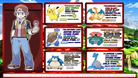 PKMN Trainer Red, PKMN team and character profile by MattPlaysVG on DeviantArt