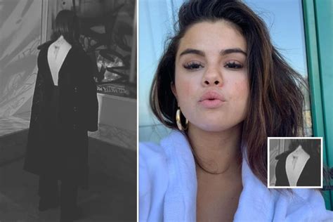 Selena Gomez reveals new back tattoo in mysterious black and white photo