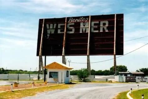 screen at WesMer Drive-in