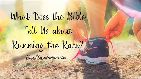 Running the Race in the Bible