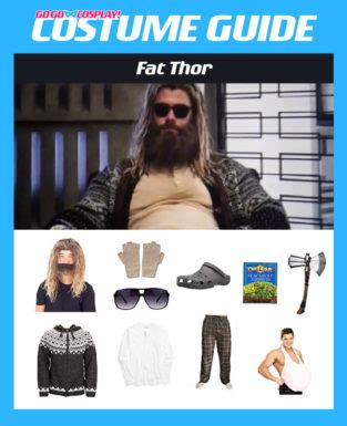 Fat Thor Costume from Endgame - DIY Guide for Cosplay & Halloween