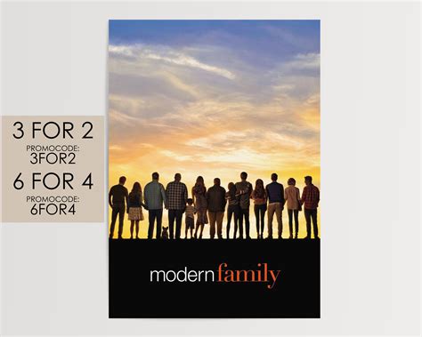 Modern Family Poster TV Movie Poster Art Film Print Gift - Etsy