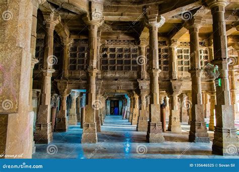 Creative Composition Inside Jama Masjid & X28;mosque& X29; in Ahmedabad ...