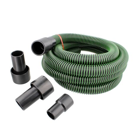 DCT | Vacuum Hose 1.25” Inch x 10’ Ft – Dust Collection Fittings Vacuum ...