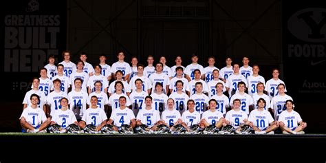 Brigham Young Cougars - Roster - MCLA