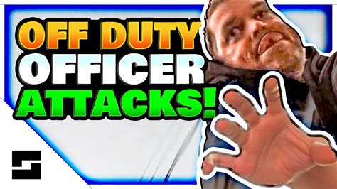 Cop Badge Taken After Attacking Man - Lawsuit Incoming - YouTube