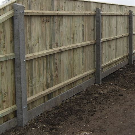 Recessed Concrete Fencing | Concrete Posts | Free Delivery Available ...