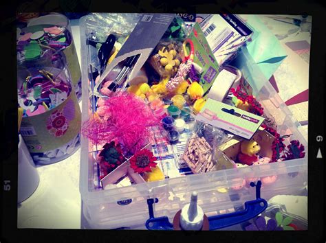 We took a sneak peek inside Hobbycraft's personal craft box! | Craft box, Craft accessories ...