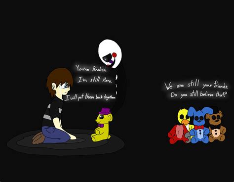 FNAF 4 ending by SilverBlossomArtx on DeviantArt