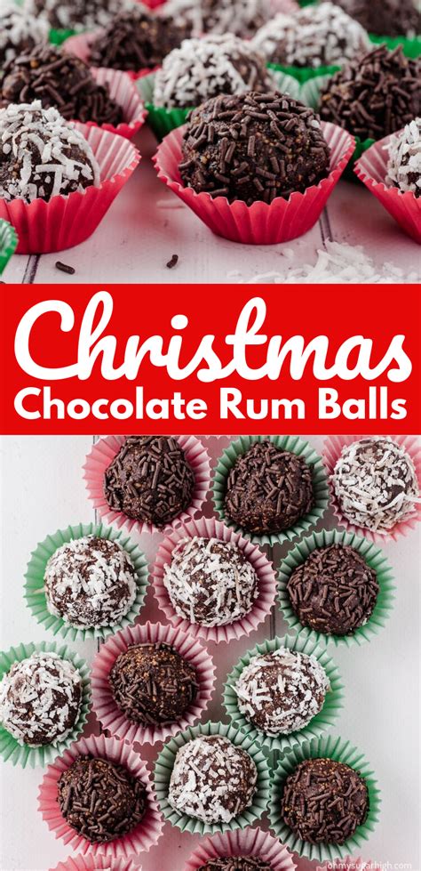 No- Bake Chocolate Rum Balls are a decadent addition to your holiday dessert tray. Neither dry ...