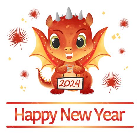 Happy Chinese New Year 2024 Cute, Year Of The Dragon, Lunar New Year ...