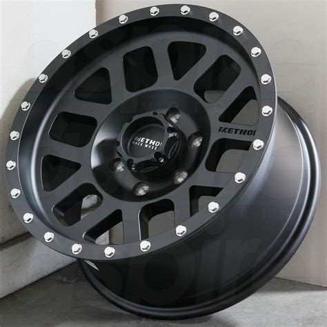 18x9 Method MR306 Mesh 5x150 18 Matte Black Wheels Rims Set(4) - Wheels