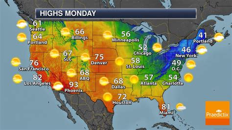 10 Day Us Weather Map Map - Map