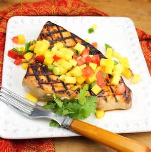 Grilled Swordfish with Mango Salsa – Palatable Pastime Palatable Pastime