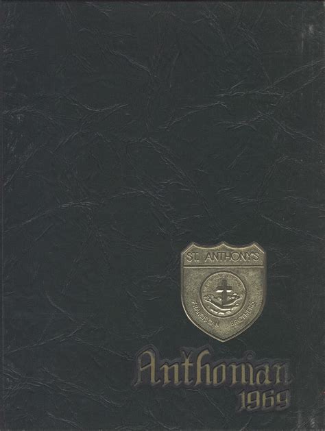 1969 yearbook from St. Anthony's High School from Smithtown, New York for sale