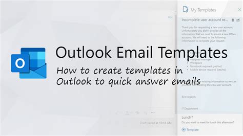 Outlook Email Templates - How to easily Create, Use and Share them — LazyAdmin