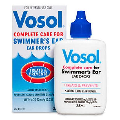 Vosol Swimmer’s Ear Ear Drops 35ml - HealthPorter