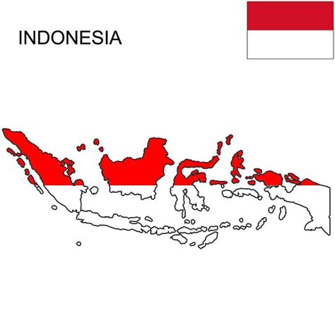 Indonesia Flag Map and Meaning | Mappr in 2023 | Bendera, Peta, Indonesia